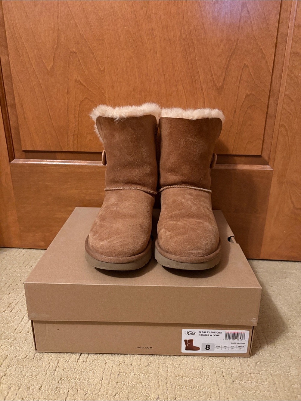 UGG Chestnut Bailey Button Boots